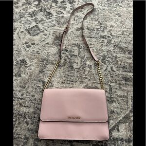 Michael Kors crossbody purse light pink